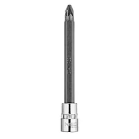 Головка торцевая с битой Pozidriv удлиненная Neo Tools Cr-V 1/4" PZ2 (10-338)