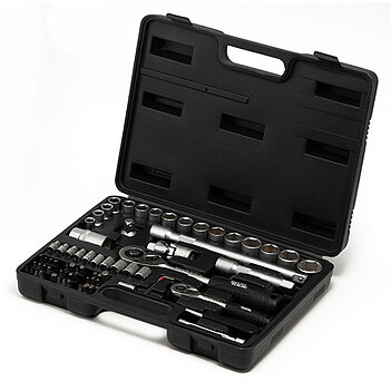 Набір інструментів MASTERTOOL Cr-V 1/4", 1/2" 72 шт. 6PT (78-7072)