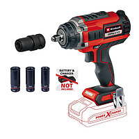 Гайковерт ударний акумуляторний Einhell IMPAXXO 18/400 - Solo (4510070) - без акумулятора та зарядного пристрою