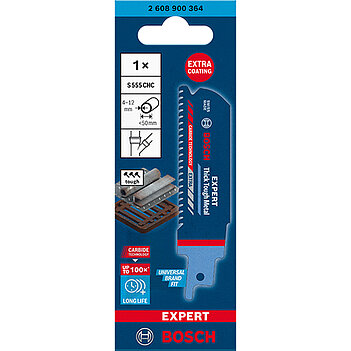 Полотно пильное по металлу Bosch Thick Tough Metal S 555 CHC HCS 100 мм 1 шт. (2608900364)