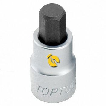 Головка торцевая с битой Hex Toptul 1/4" 3 мм (BCDA0803)