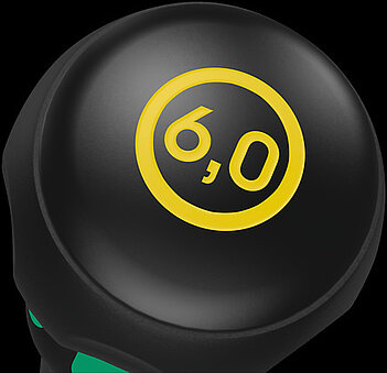 Викрутка шліцьова WERA 1834 SL6,0 х 100 мм японський тип (05007900001)