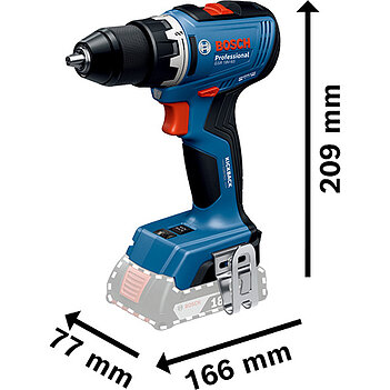 Акумуляторний дриль-шурупокрут Bosch GSR 18V-65 (06019N3200) - без акумулятора та зарядного пристрою