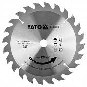 Диск пиляльний по дереву Yato 165x16x1,5 мм (YT-60590)