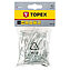 Заклепки алюминиевые TOPEX 4,0х16,0 мм 50 шт. (43E404)