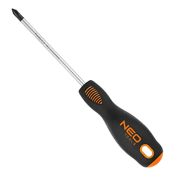 Отвертка крестовая Neo Tools S2 PH1 x 100 мм (04-022)
