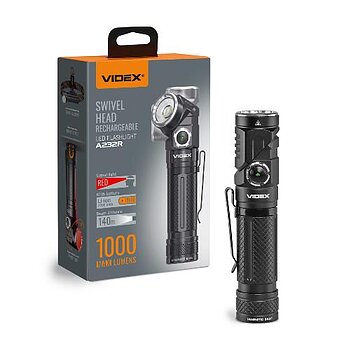 Ліхтар акумуляторний портативний VIDEX 3,7В (VLF-A232R)