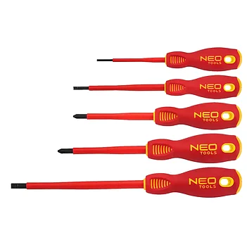 Набор отверток диэлектрических Neo Tools 1000V S2 5 шт. (04-220)