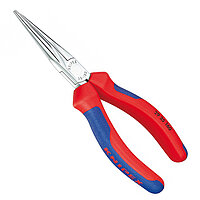 Длинногубцы прямые с удлиненными губками KNIPEX Cr-V 160 мм (29 25 160)