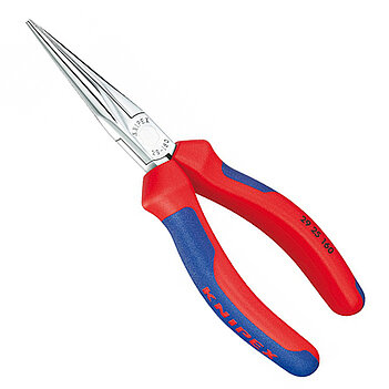 Длинногубцы прямые с удлиненными губками KNIPEX Cr-V 160 мм (29 25 160) Длинногубцы прямые с удлиненными губками KNIPEX Cr-V 160 мм (29 25 160)