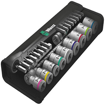 Набор инструмента WERA 8100 SB 8 Zyklop Metal Switch 3/8" 29 ед. (05004048001)