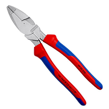 Плоскогубцы силовые KNIPEX Lineman's Pliers 240 мм (09 05 240) Плоскогубцы силовые KNIPEX Lineman's Pliers 240 мм (09 05 240)
