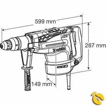 Перфоратор Makita (HR5211C)