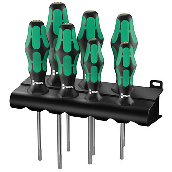 Набір викруток WERA Kraftform Plus 367/7 Torx HF 7 шт. з фіксувальною функцією (05223161001) Набір викруток WERA Kraftform Plus 367/7 Torx HF 7 шт. з фіксувальною функцією (05223161001)