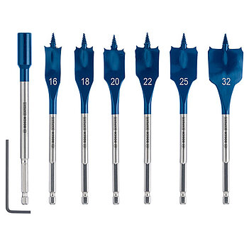 Набір свердел по дереву Bosch Self Cut Speed set 7 шт. (2608900334) Набір свердел по дереву Bosch Self Cut Speed set 7 шт. (2608900334)