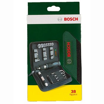 Набор инструмента Bosch 1/4" 38шт. (2607019506)