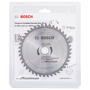 Диск пильный по металлу Bosch Eco for Aluminium 150x20 (2608644387)
