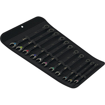 Набір ключів комбінованих з тріскачкою WERA Joker 6000 Black Edition 11 Set Cr-Mo 11 шт. (05020017001)
