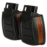 Фільтр змінний від газу і пару 3М D8055 A2 Secure Click (7100153231)