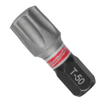 Біта ударна Torx Milwaukee Shockwave Impact Duty 1/4" TX50 3 шт. (4932500368)