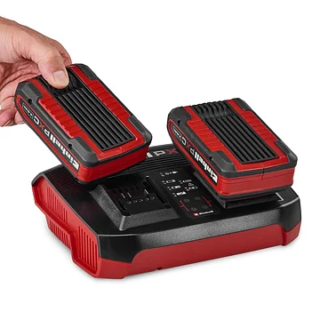 Зарядний пристрій Einhell Power X-Twincharger 4A (4512161)
