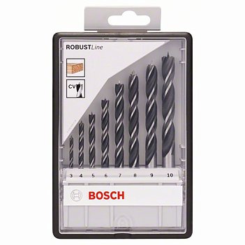 Набор сверл по дереву Bosch Robust Line 8шт. (2607010533)