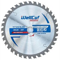 Диск пиляльний по дереву WellCut Standard 185х20,00 мм (WS36185)