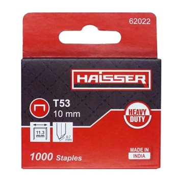 Скоби для степлера Haisser 62022 тип 53 10x11,3мм 1000 шт (93930)