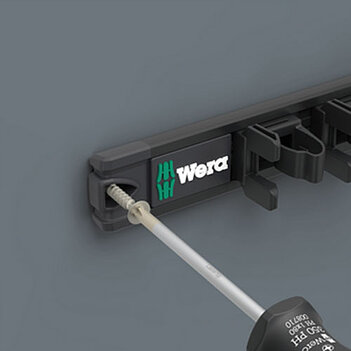 Набор отверток комбинированный WERA 9650 Magnetic rail Kraftform 9 шт. (05051012001)