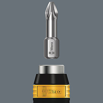 Отвертка-битодержатель динамометрическая WERA Kraftform 7440 ESD 1/4" 0,3-1,2 Нм с антистатическим покрытием (05074730001)
