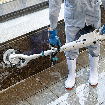 Підлогомийна машина акумуляторна Makita 40V XGT (PS001GZ) - без акумулятора та зарядного пристрою