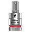 Головка торцева з бітою Hex WERA Zyklop 8740 A HF 1/4" 6 мм з фіксувальною функцією (05003337001)