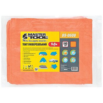 Тент MASTERTOOL 6 х 8 м (89-0608)