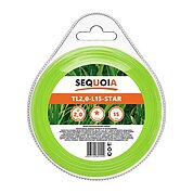 Косильна струна "Зірка" SEQUOIA 2,0 мм / 15 м (TL2.0-L15-Star)