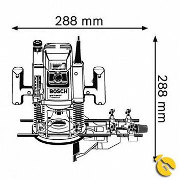 Фрезер верхний Bosch GOF 1300 CE (0601613608)