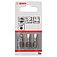 Бита Slotted Bosch Extra Hard 1/4" SL4,5 3 шт. (2607001459)