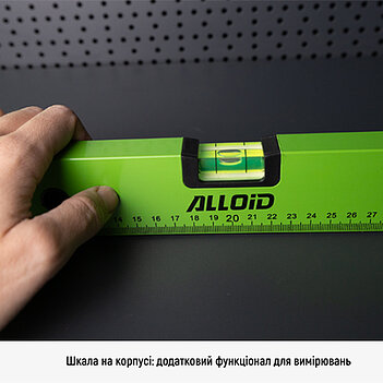 Уровень Alloid 3 капсулы 400 мм (LD-151040)