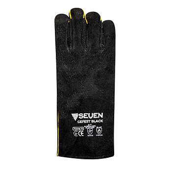 Перчатки-краги SeVen GEFEST BLACK на подкладке размер XL / р.10 (70000)