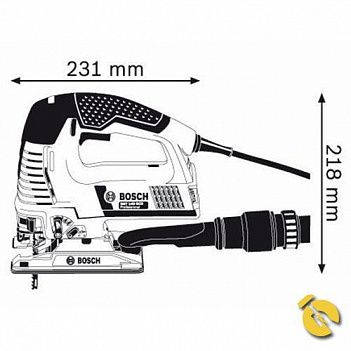 Лобзик электрический Bosch GST 140 BCE (0601515000)