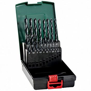 Набір свердел по металу Metabo HSS-R 19 шт (627164000) Набір свердел по металу Metabo HSS-R 19 шт (627164000)