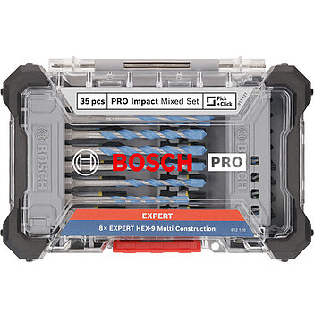 Набір біт і свердел Bosch PRO Impact Mixed Set 35 шт. (2608521U82)