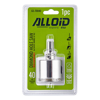 Коронка по керамике Alloid 40 мм (GS-70040)