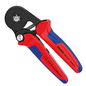 Клещи обжимные KNIPEX 180 мм автоматические (97 53 14) Клещи обжимные KNIPEX 180 мм автоматические (97 53 14)