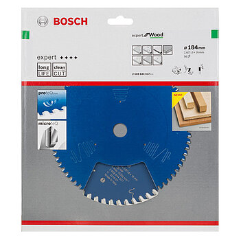 Диск пильный по дереву Bosch Expert for Wood 184x16х1,6мм (2608644037)