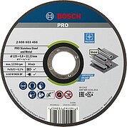 Круг отрезной по металлу Bosch PRO Stainless Steel and Metal 125 х 0,8 х 22,23 мм (2608603488)