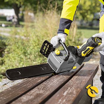 Аккумуляторная цепная пила Karcher CS 330 BP (1.442-111.0)
