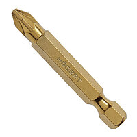 Біта Pozidriv Hoegert S2 1/4" PZ2 2 шт. (HT1S395)