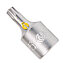 Головка торцева з бітою Torx King Tony 1/4" T8 (201308X)