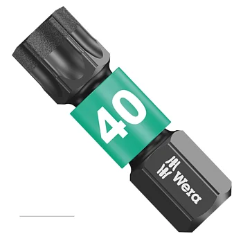 Бита ударная Torx WERA 867/1 IMP DC Impaktor 1/4" TX40 1 шт. (05057627001)