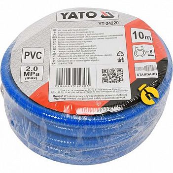 Шланг высокого давления армированный Yato 10м (YT-24220)